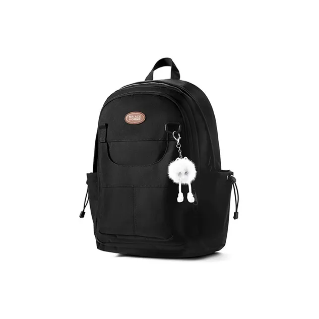 MR.ACE HOMME Polyester Backpack Regular Unisex Deep Sea Green/Chocolate Gray/Misty Purple Gray/Sweet Cool Black-20