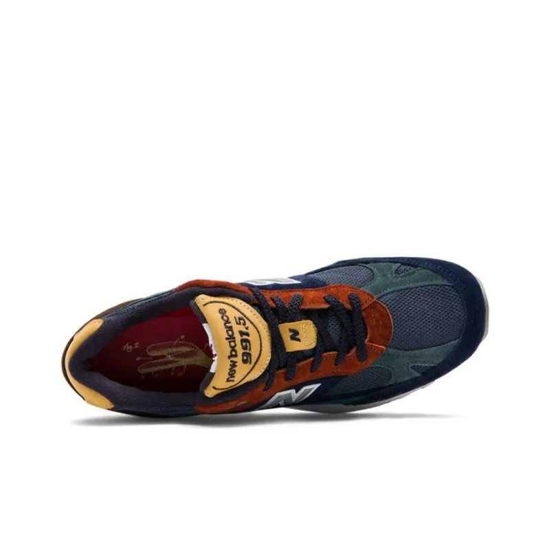 New Balance 991.5 Blue/Brown-3