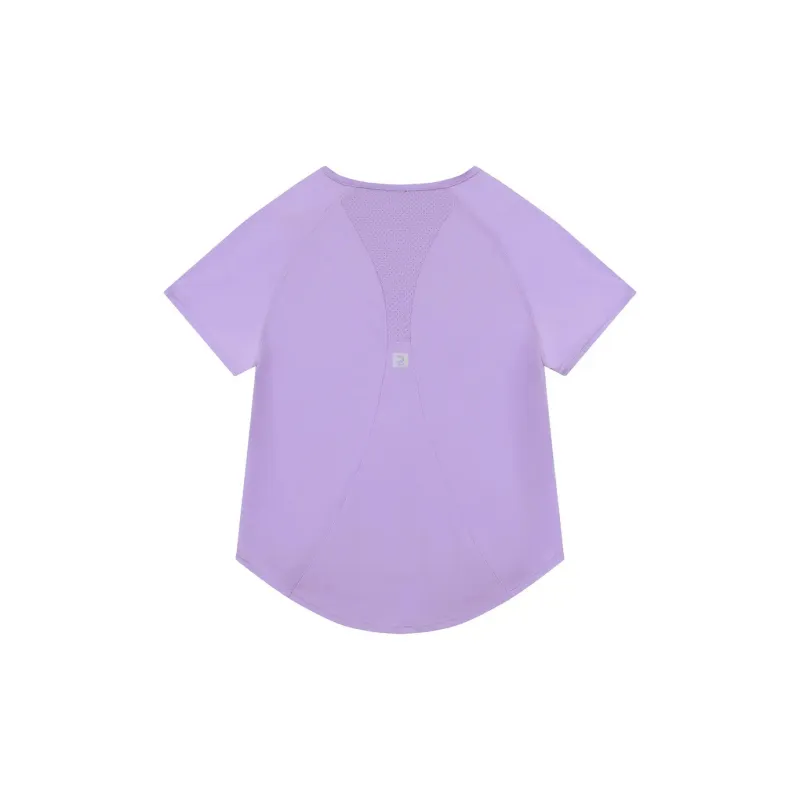 DECATHLON Raglan Sleeve T Shirt Women's Lavender-1