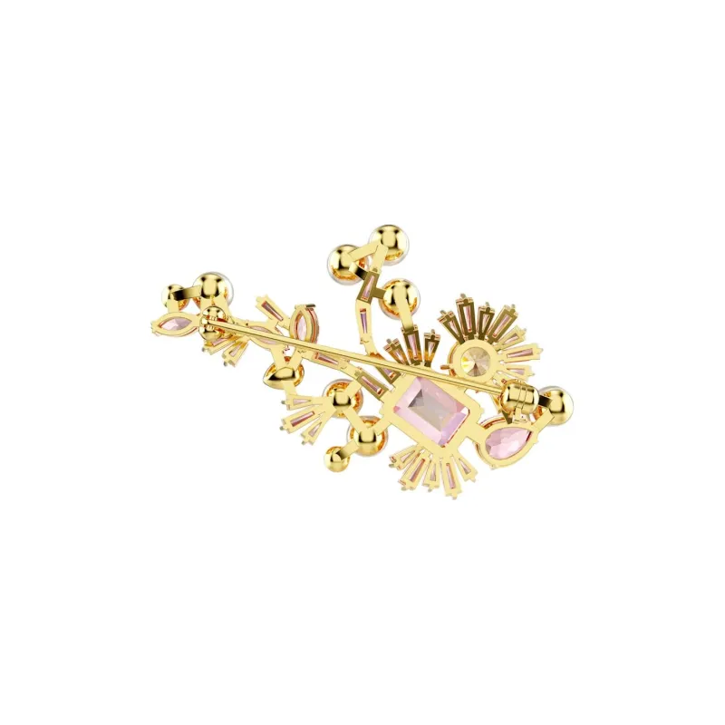 Swarovski Brooches Women's Pink-3
