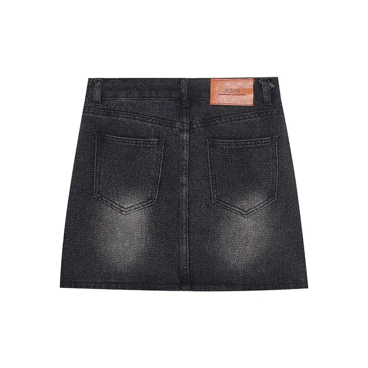 QUIET ANGEL Denim Short Skirts Women's-1