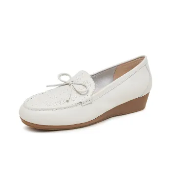 CAMEL Loafers Women's Ecru Black