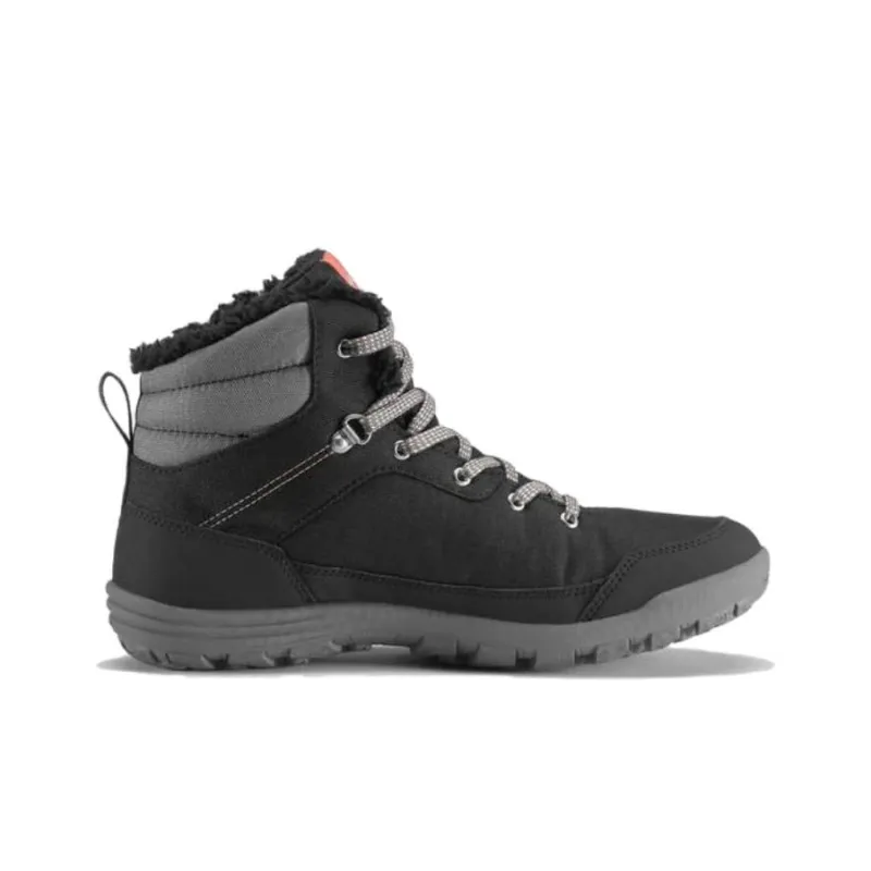 DECATHLON SH100 Wear Resistant Waterproof And Breathable Warm Mid Top Outdoor Shoes Women's Black-1