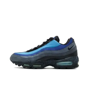 The Stash x Nike Air Max 95 Cushioning Anti Slip Wear Resistant Breathability Low Top Running Shoes Men's Black Blue