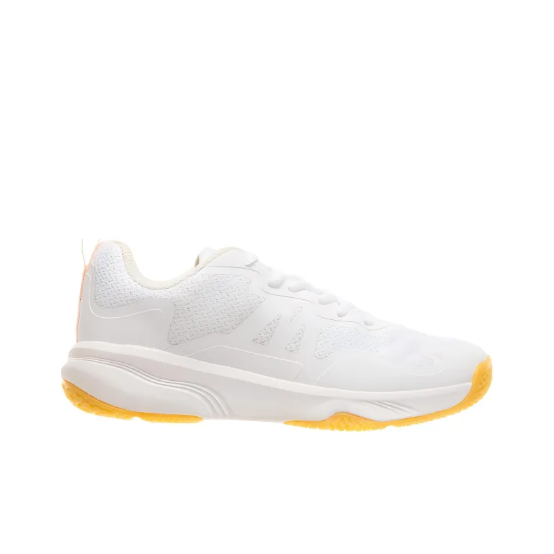 DECATHLON 530 Cushioned Slip Resistant Abrasion Resistant Breathable Low Top Badminton Shoes Women's White-1