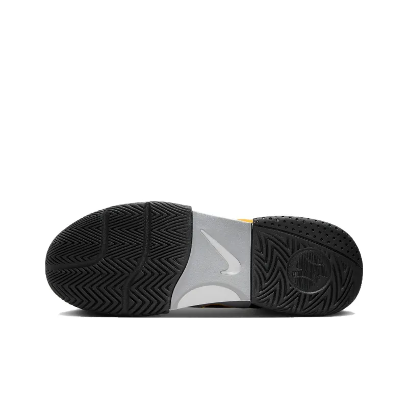 Nike Court Lite 4 Black Wolf Grey White Laser Orange-5