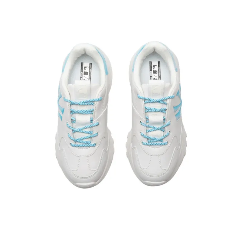 MLB Big Ball Chunky Slip Resistant Low Top Chunky Sneakers Unisex White-3