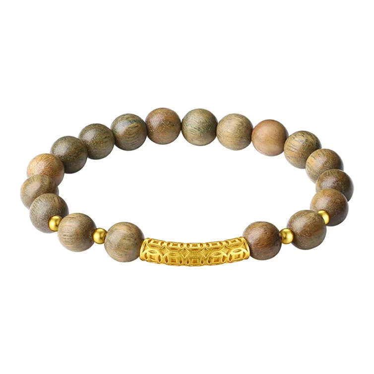 TANDU Green Sandalwood Wood Bracelets Unisex-9