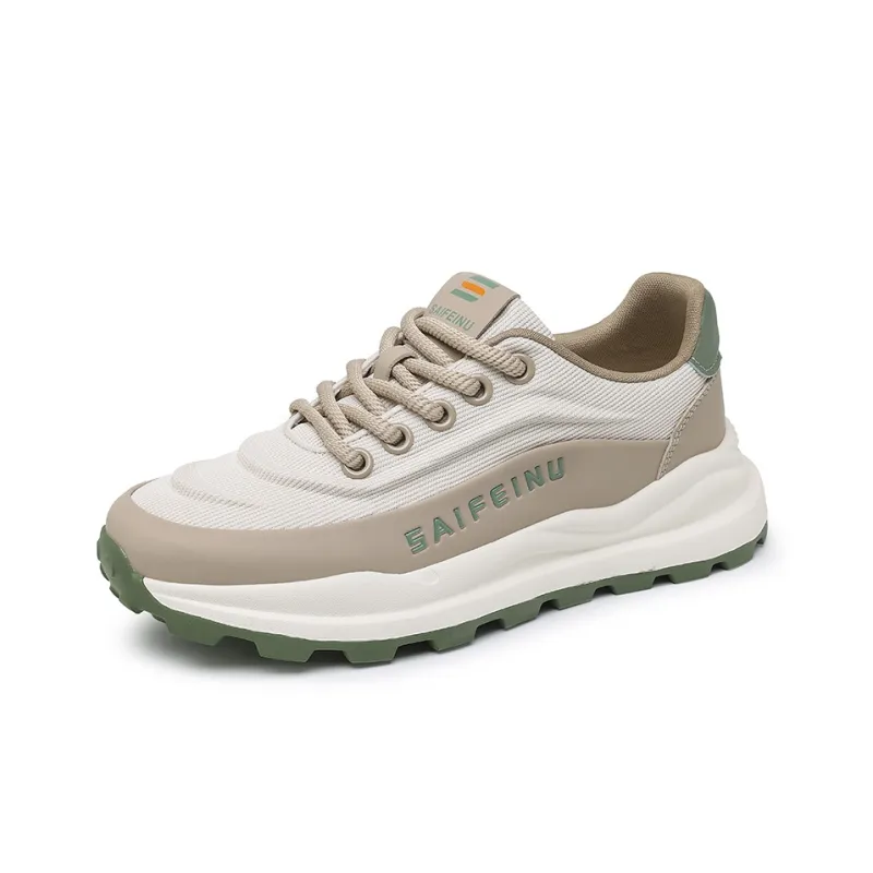 SAIFEINU Breathable Lightweight Height Increasing Rebound Low-Top Casual Shoes Men's-1