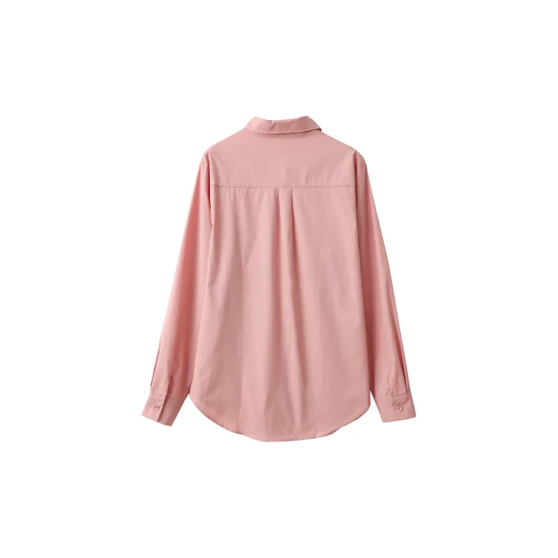 Huagaa Shirts Women's Pink-1