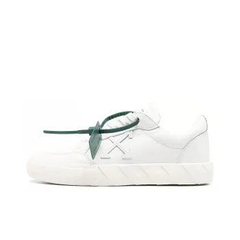 OFF WHITE Vulcanized Stylish Skateboarding Shoes Women's White