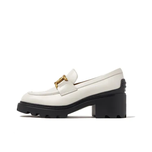 TOD'S 65mm Logo-plaque Leather Loafers