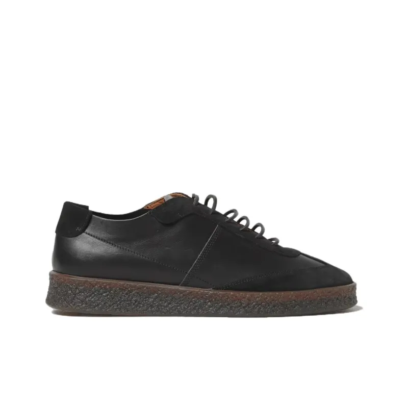 BUTTERO Lightweight Low-Top Casual Shoes Men's Black-1