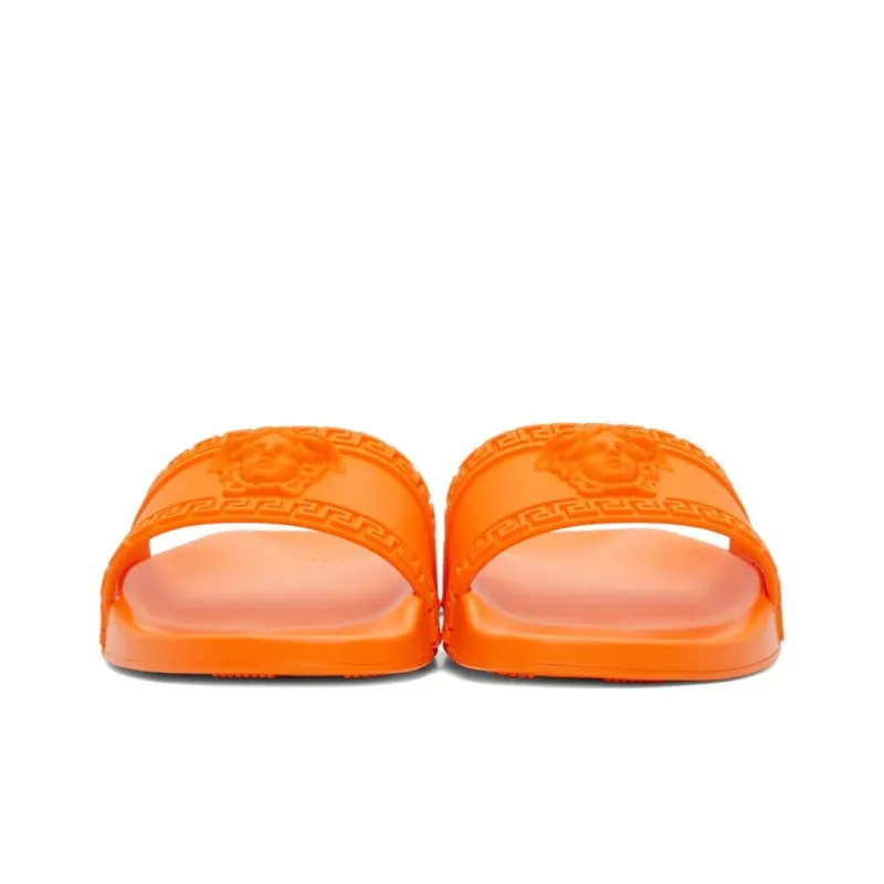 VERSACE Palazzo Medusa Pool Slide 'Tangerine'-2