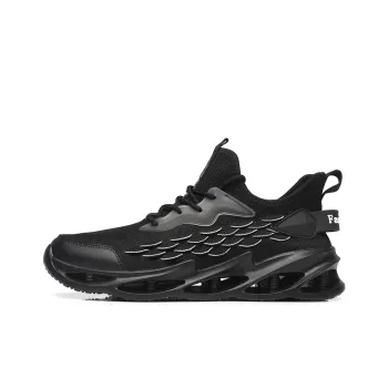 Tonlion Cushioning Anti Slip Wear Resistant Breathable Quick Dry Lightweight Low Top Running Shoes