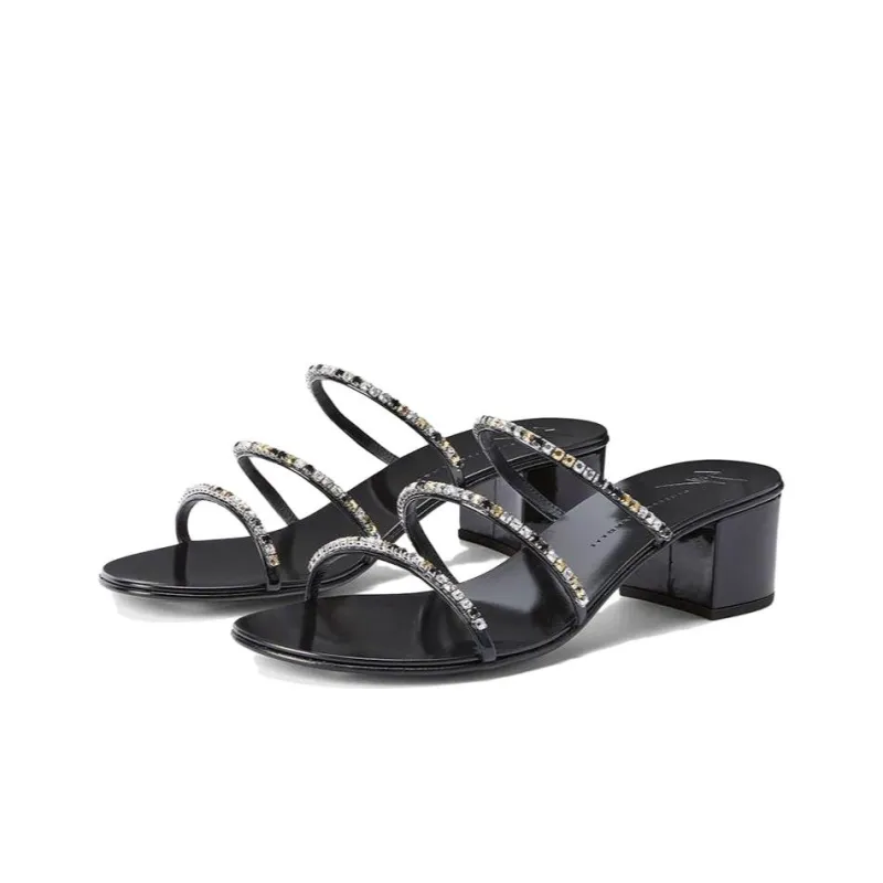 Giuseppe Zanotti Dark Colorful 40mm Embellished Sandals Women's-4