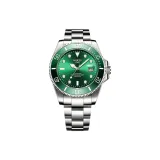 2600 Stainless Steel Case Green Dial