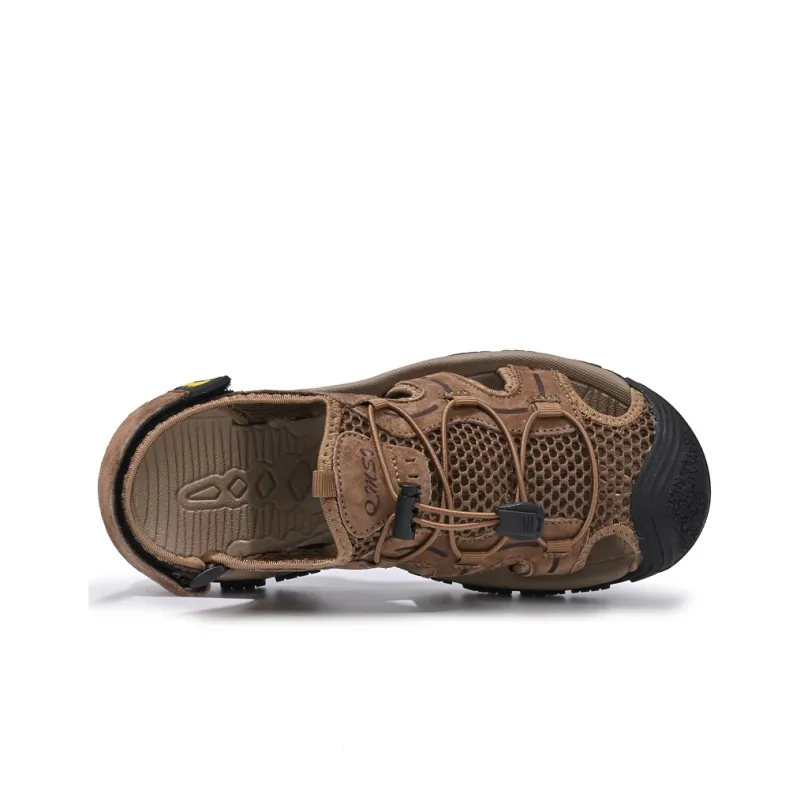 Black tailed Deer Muledeer Beach Sandals Men's-9