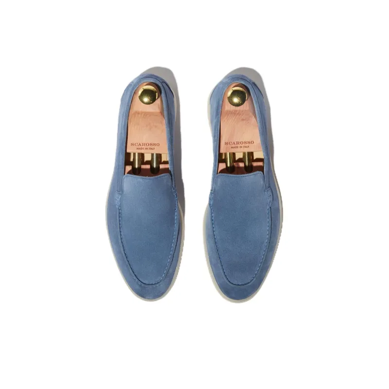 SCAROSSO Ludovico Round Toe Slip On Loafers-4