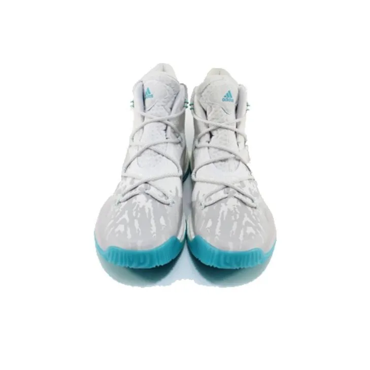 Adidas Crazy Explosive Slip Resistant High Top Basketball Shoes Men's White-3