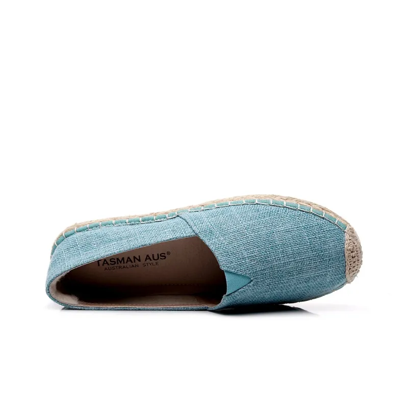 TASMAN AUS Espadrilles Women's White, Green, Light Blue, Gray, Orange, Burgundy, Black-19
