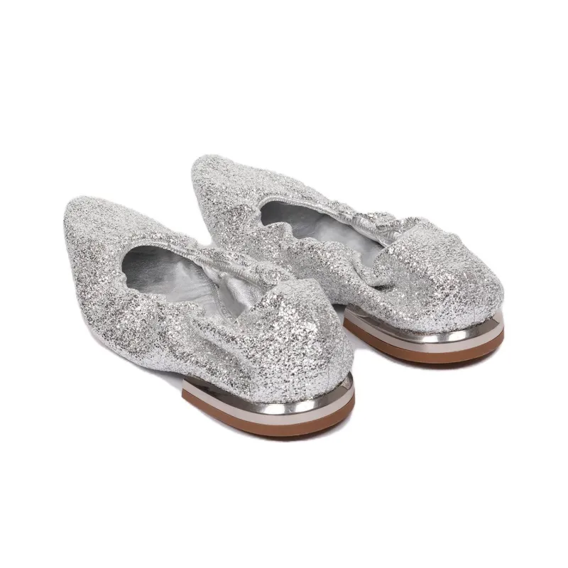 DRIES VAN NOTEN Casual Single Shoes Women's Silver-4