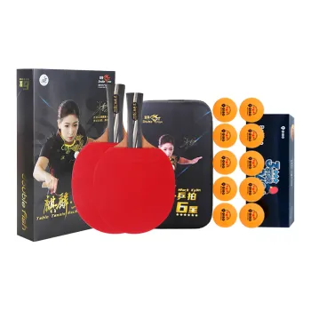 DOUBLEFISH Ping Pong Paddles Unisex All Wood