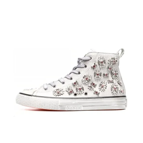 PHILIPP PLEIN Crystal-embellished High-top Sneakers