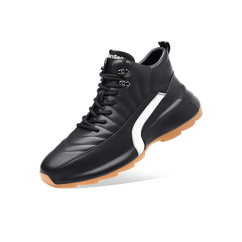 Mulinsen Chunky Sneakers Men High Top White-7