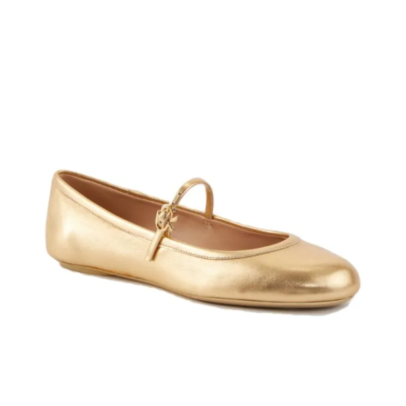 GIANVITO ROSSI Carla Buckled Ballerina Shoes-2