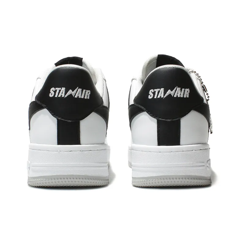 STANAIR Four-Leaf Clover Cross Wear-Resistant Breathable And Balanced Low-Top Skateboard Shoes Unisex-4