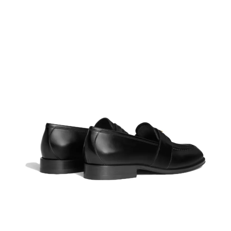 CELINE Loafers 3cm Women's Black-4