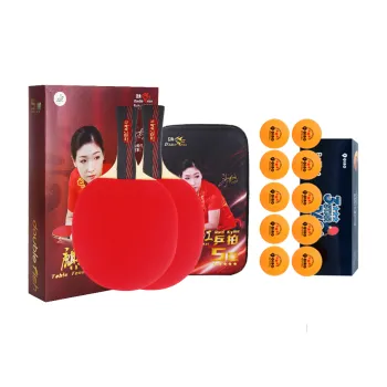 DOUBLEFISH Ping Pong Paddles Unisex All Wood