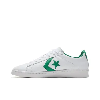 Converse Pro Leather Ox White Green