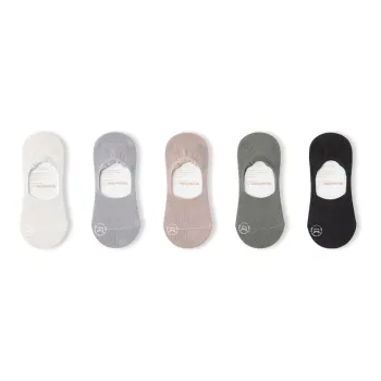 MIIOW No-Show Socks Men's 5 Pack