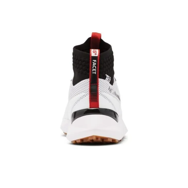 Columbia Cushioning Wear Resistant Mid Top Hiking Shoes/Trekking Shoes Women's White Black-6