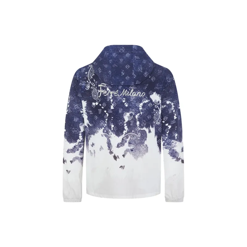 FERRE SS24 Jackets & Coats Men's Blue Pattern-1