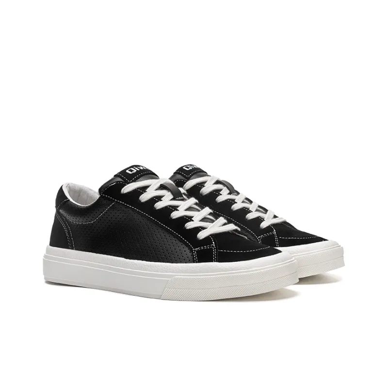 Frogs Breathable Slip-Resistant Lightweight Wear-Resistant Low-Top Stylish Skateboarding Shoes Men's White-6