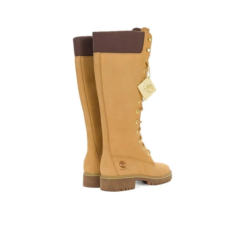 Timberland Waterproof Cushioning Knee High Outdoor Boots Women's Light Beige-3