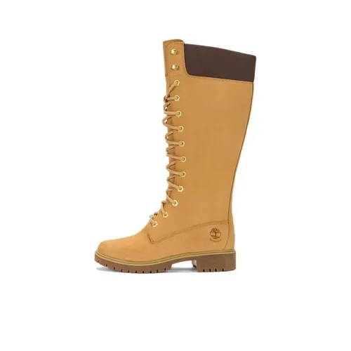 Timberland Waterproof Cushioning Knee High Outdoor Boots Women's Light Beige
