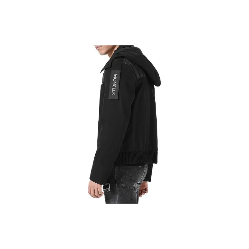 Moncler Jackets Coats Men's Black-1