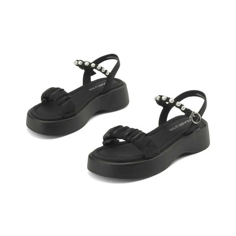 KEKAFU One Strap Sandals 4.5cm Women's-3