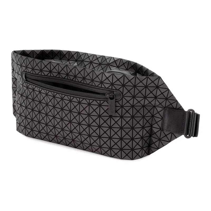 ISSEY MIYAKE Kuro Cotton Fanny Pack Unisex Matte Black-3