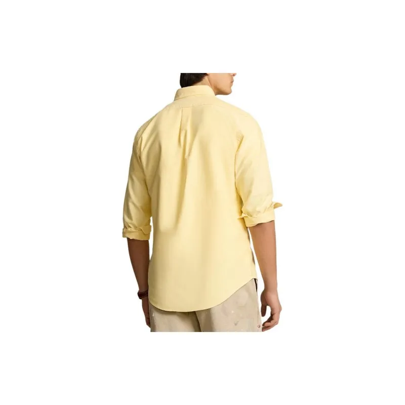 Polo Ralph Lauren SS24 Shirt Men's Yellow-1