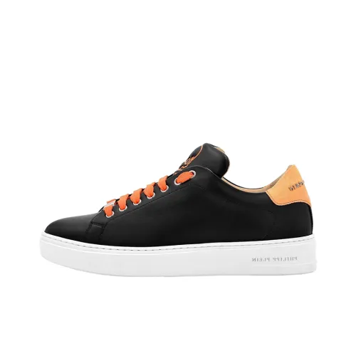 PHILIPP PLEIN Skateboard Shoes Men Low-Top Black