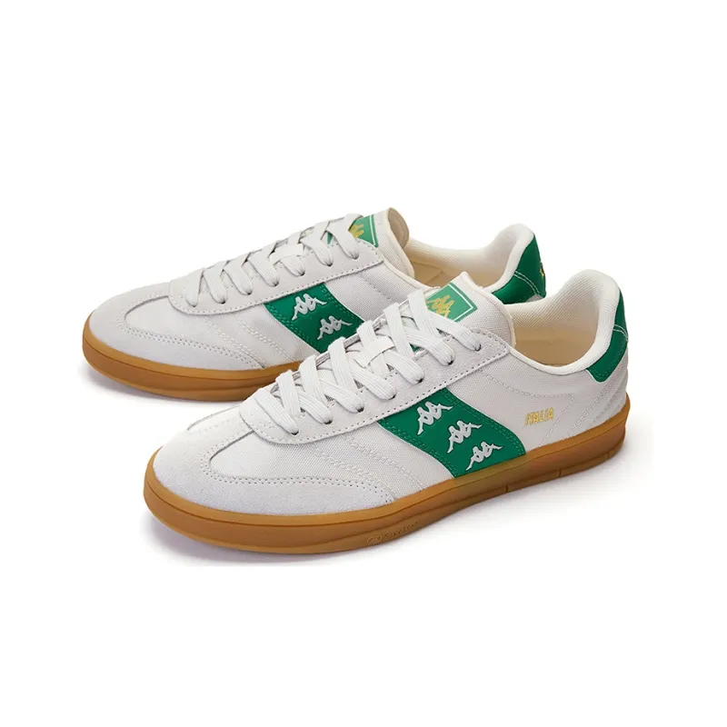Kappa Wear-Resistant Low-Top Skateboard Shoes Unisex Green-2