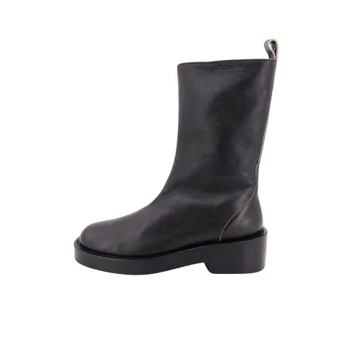 Courrèges 55mm Leather Ankle Boots