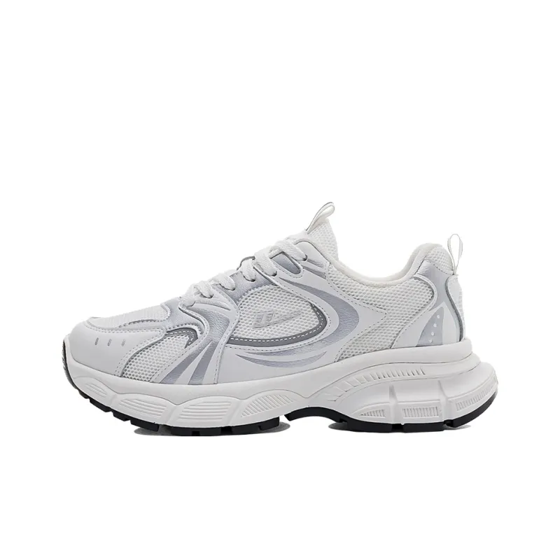 Warrior Height Increasing Abrasion Resistant Lightweight Breathable Slip Resistant Low Top Chunky Sneakers Women's-0