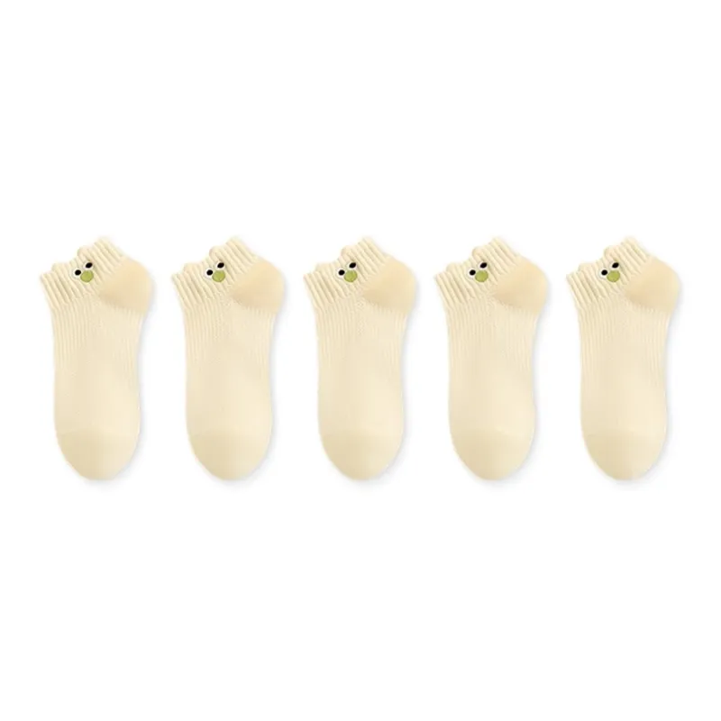 Taste The Color Ankle Socks Women's 5 Pack-12