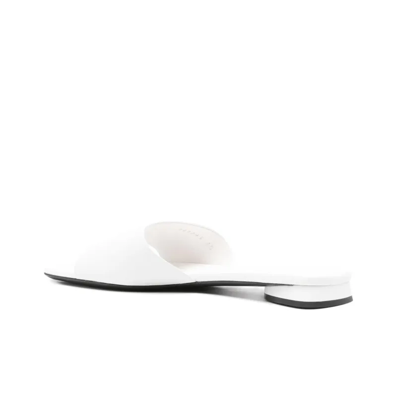 Balenciaga Duty Free Leather Slides Women's-3